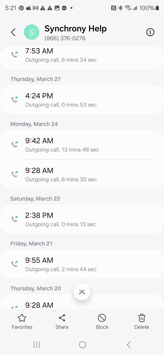 sewworx's tweet image. These are just a small portion of the phone calls we have made to @synchrony over the last 4 weeks and still no help. @AskSynchrony  #synchronyfinancial #synchronykillssmallbusiness #synchrony #asksynchrony