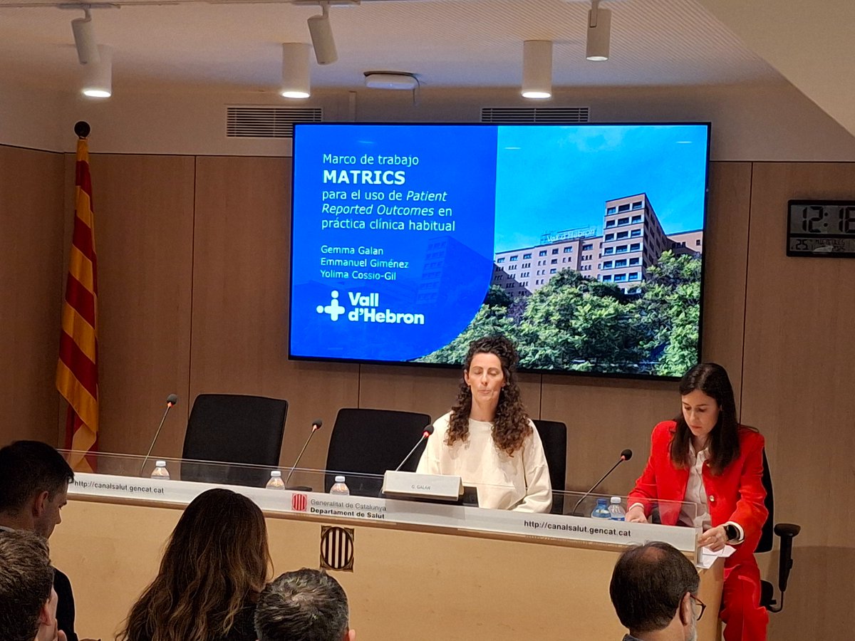 AESeconsalud's tweet photo. VI #TallerGestionAES #GestionAES en la sede de @AQuAScat @salutcat.
Presentación de #MATRICS @vallhebron https://t.co/7EJ1sOH9FT