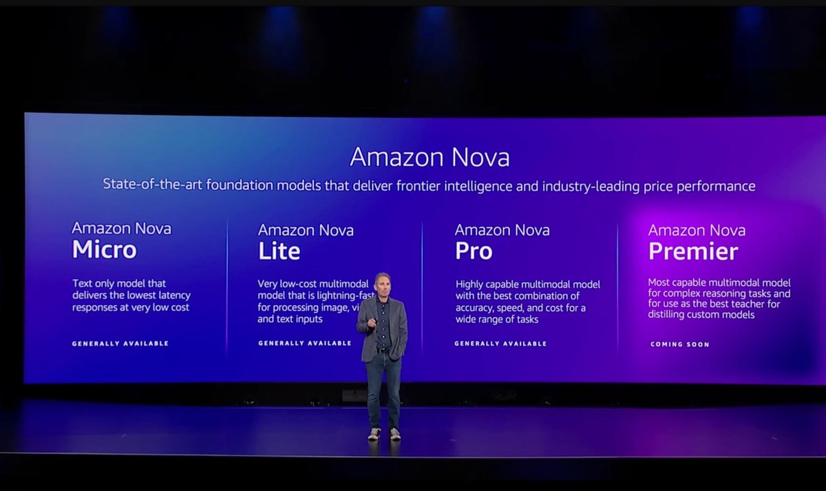SahuApoorva's tweet photo. Amazon Makes a Bold Play in Generative AI – Introducing Nova Sonic & Nova Reel 1.1

In a major step toward multimodal AI dominance, Amazon has unveiled two cutting-edge generative models:

🔊 Nova Sonic – A foundational voice model that fuses automatic speech recognition (ASR), natural language understanding (NLU), and text-to-speech (TTS) into a single, real-time neural pipeline.

🎬 Nova Reel 1.1 – An evolved text-to-video diffusion model that supports multi-shot, 2-minute videos with temporal and visual consistency, frame-to-frame.These aren’t just upgrades—they’re architectural shifts that signal Amazon’s ambition to reshape multimodal experiences at scale.

Industry Impact: Where This Gets Real

Customer Experience (CX)

- With Nova Sonic, brands can deploy voicebots that emulate empathetic, human-like dialogue—complete with intonation, pauses, and adaptive pacing.

- Use case: Conversational banking, multilingual healthcare triage, intelligent IVR replacements.

EdTech & Coaching

- Dynamic voice tutors powered by Sonic can deliver context-sensitive lessons with personalized feedback.

- Reel 1.1 enables auto-generation of educational explainers with visual storytelling—ideal for MOOCs and training providers.

Marketing & Content Creation

- Nova Reel enables campaign managers to go from brief to branded video in minutes—reducing dependencies on studio production.

- Expect programmatic content pipelines in ecommerce, entertainment, and influencer marketing.

Healthcare

- Voice models can revolutionize telemedicine—translating, documenting, and responding to patient interactions with near-human naturality.

- Video generation can support patient education, rehab guides, and awareness campaigns tailored to local languages and contexts.

Developer & AI Product Ecosystems

- Both models are available via Amazon Bedrock, enabling seamless API-level access, with no infrastructure management.

- This lowers barriers for startups and enterprises to embed enterprise-grade generative AI into apps, workflows, and edge devices.

What Makes This Technically Unique?

- End-to-end speech orchestration: Traditional voice apps rely on 3 separate models for ASR, NLU, and TTS—Nova Sonic unifies this stack for real-time use.

- Shot-level control in video generation: Unlike other models, Nova Reel supports both single-prompt and per-shot scripting, allowing for modular storytelling with high visual coherence.

- Inference efficiency: Amazon claims significant performance improvements on AWS silicon—paving the way for cost-effective scaling.

Bottom Line:

While OpenAI and Google dominate headlines, Amazon is strategically embedding generative capabilities into the fabric of real-world applications—from call centers to classrooms.

The race isn't just for intelligence—it's for infrastructure + interoperability.

#GenerativeAI #AmazonNova #VoiceAI #VideoAI #MultimodalAI #EdTech