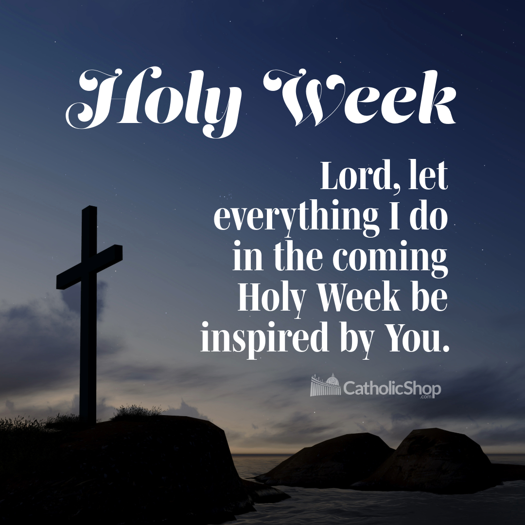 ShopCatholic's tweet image. Holy Week is Almost Here – Are You Ready?
Now’s the perfect time to prepare your heart and home.

Shop Holy Week essentials and Easter gifts at CatholicShop.com

#HolyWeekPrep #WalkWithJesus #Lent2025 #CatholicFaith #CatholicShop