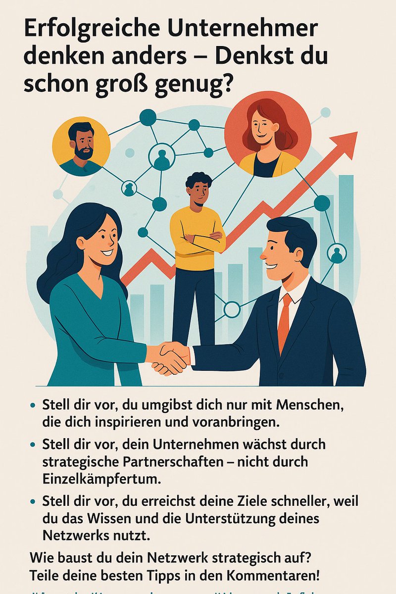 AsentivGlobal's tweet photo. 💡 Erfolgreiche Unternehmer denken anders – Denkst du schon groß genug?
#asentivacademy #spectacularlife #AmazingBusiness#Asentiv #EntrepreneurLife #BusinessGrowth #ReferralMarketing#CommunitySupport #LifeTransformation #Entrepreneurship #SuccessStory https://t.co/EZGRNdeODc