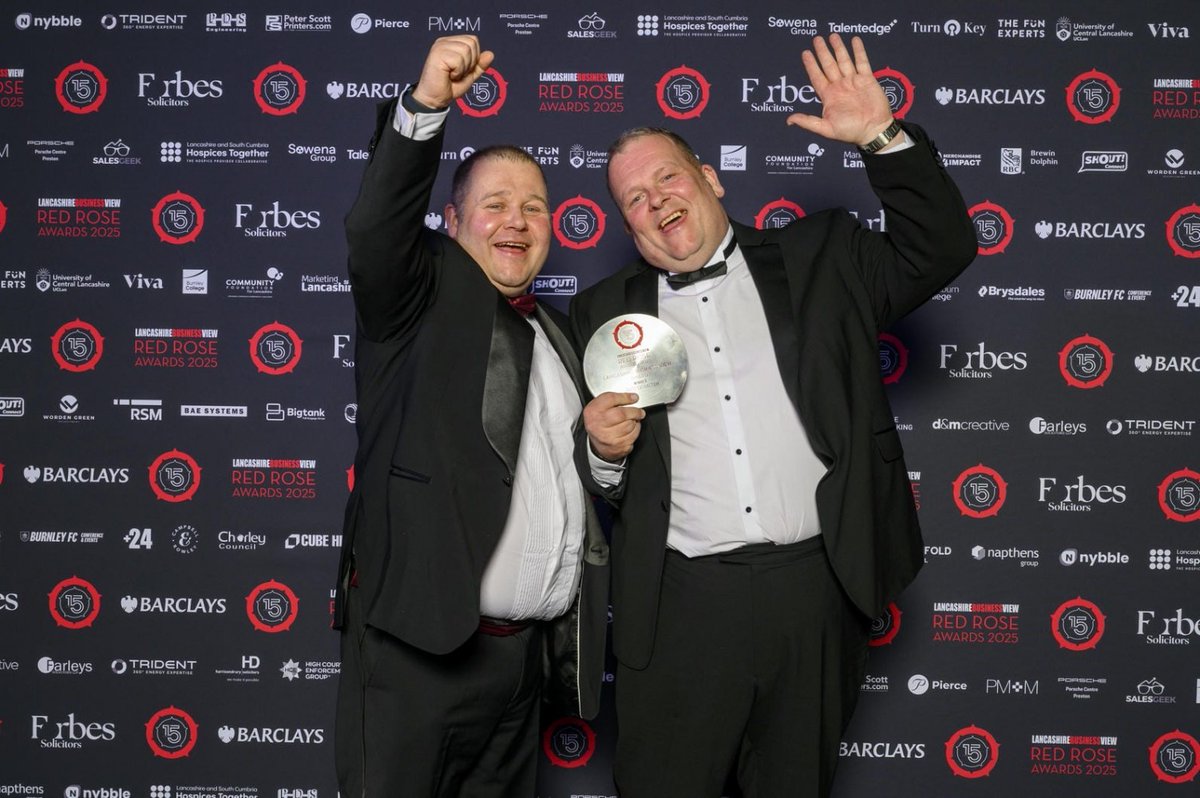 This one means a lot – recognition from our own county, in a room full of top-tier businesses doing amazing things. Massive thanks to the team, our clients, and everyone backing us as we push innovation in the retrofit and insulation industry. #RedRoseAwards #lancashirebusiness
