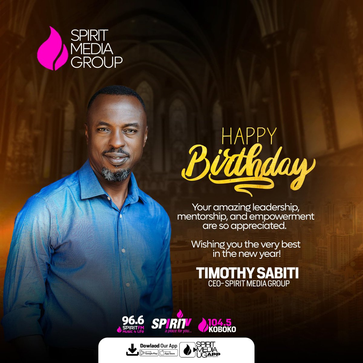 SPIRIT FM 96.6 UGANDA tweet media