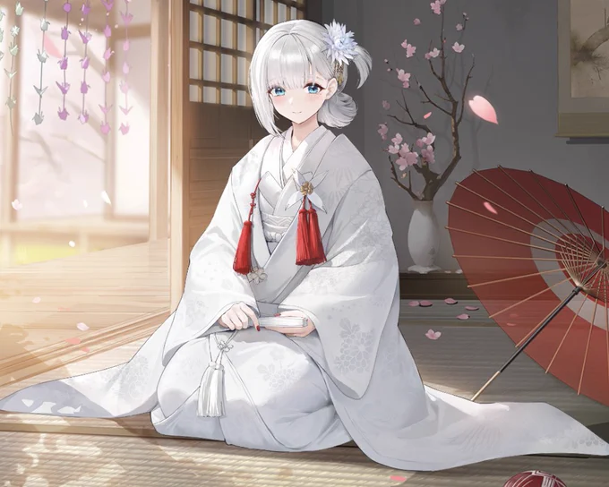 いつ見ても祝言の衣装が1番美しいし神 