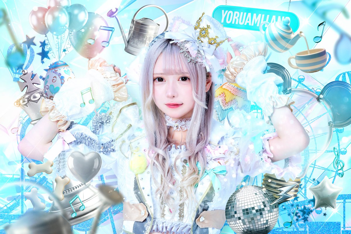 白空こあい 夜光性アミューズ よるあみ サインあり コメあり ランチェキ ダブルピースこあち愛おしい🤍 #こあい #白空こあい #よるあみ