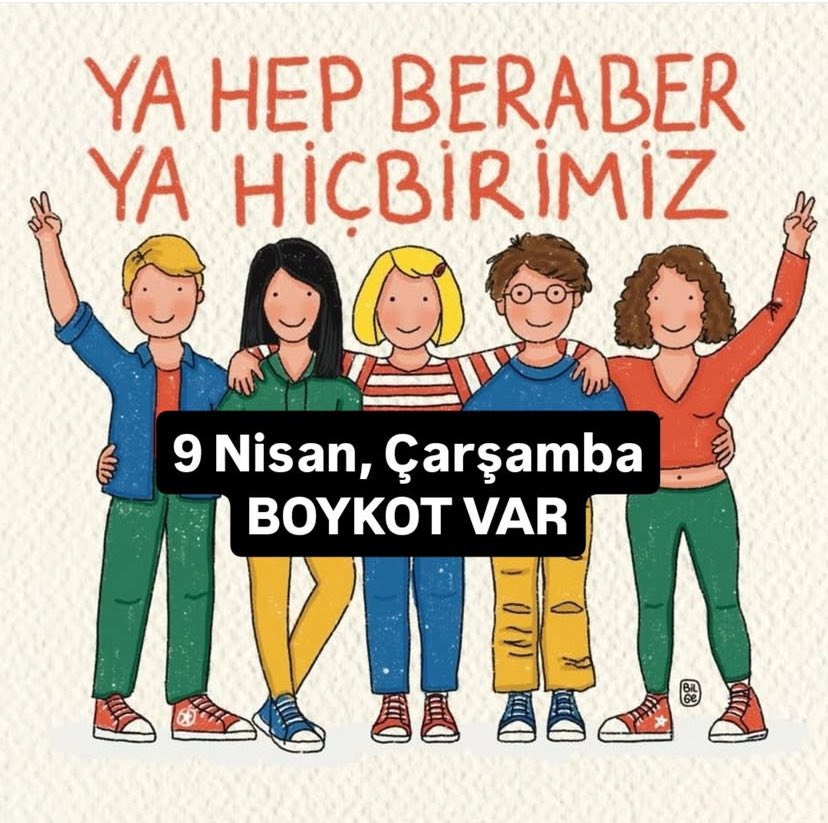 Her Kuruşum Bir Oy 
Bunun bilincindeyim
Cebimdeki her kuruş demokrasi için.
#Çarsamba 
#Boykot