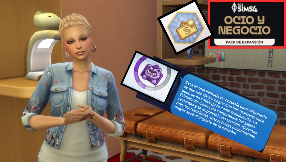 SulSimmer's tweet image. ¡Hola, gente! Os traigo un nuevo episodio de Ocio y Negocio con Marieta, nuestra intrépida protagonista. 
Bueno, bueno… esta vez hemos llevado la tienda al límite total y ¡zas! Nos han caído con una multa  youtu.be/R_EHhuc9gqc