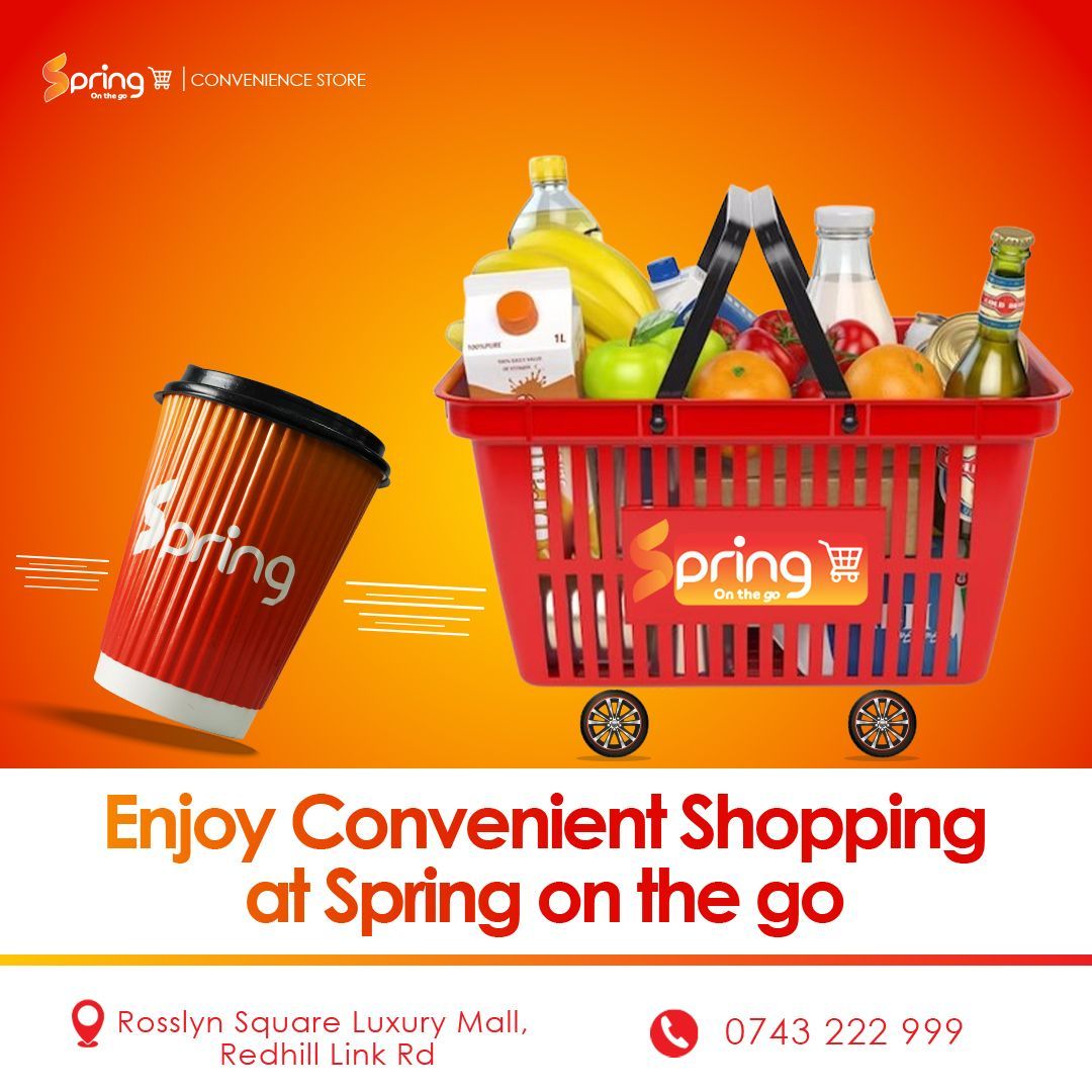 Springonthegoke's tweet photo. Whether you are shopping online or physically at the store. All your favorites available at #Springonthego https://t.co/eJvqtNZETZ