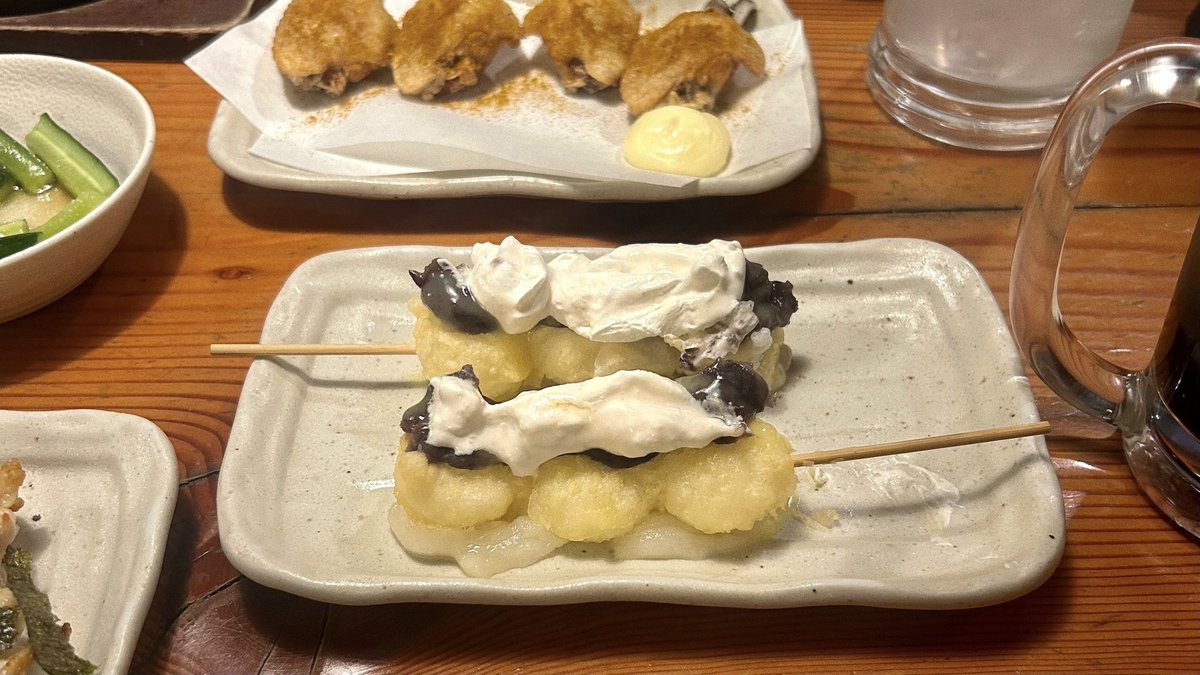 _1294_ms_'s tweet photo. 鳥貴族の “ もち天あんバター ”
ホイップも乗せて 大大大優勝しました 🌟🥄 https://t.co/puqxXefsxY