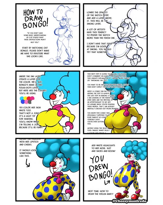 Here's the secret to drawing Bongo 