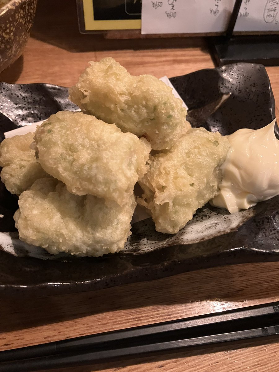 mine_cof's tweet photo. 先日8周年を迎えた池尻大橋　イザカヤサケトラさんなう
お料理全部おいしかったけど鰯のあて巻き美味いなあ。 https://t.co/FEA5rgoguZ