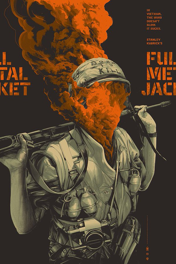 Phenomenal alternative Full Metal Jacket posters.

Designed by <a href="/oliverbarrett/">oliverbarrett</a>