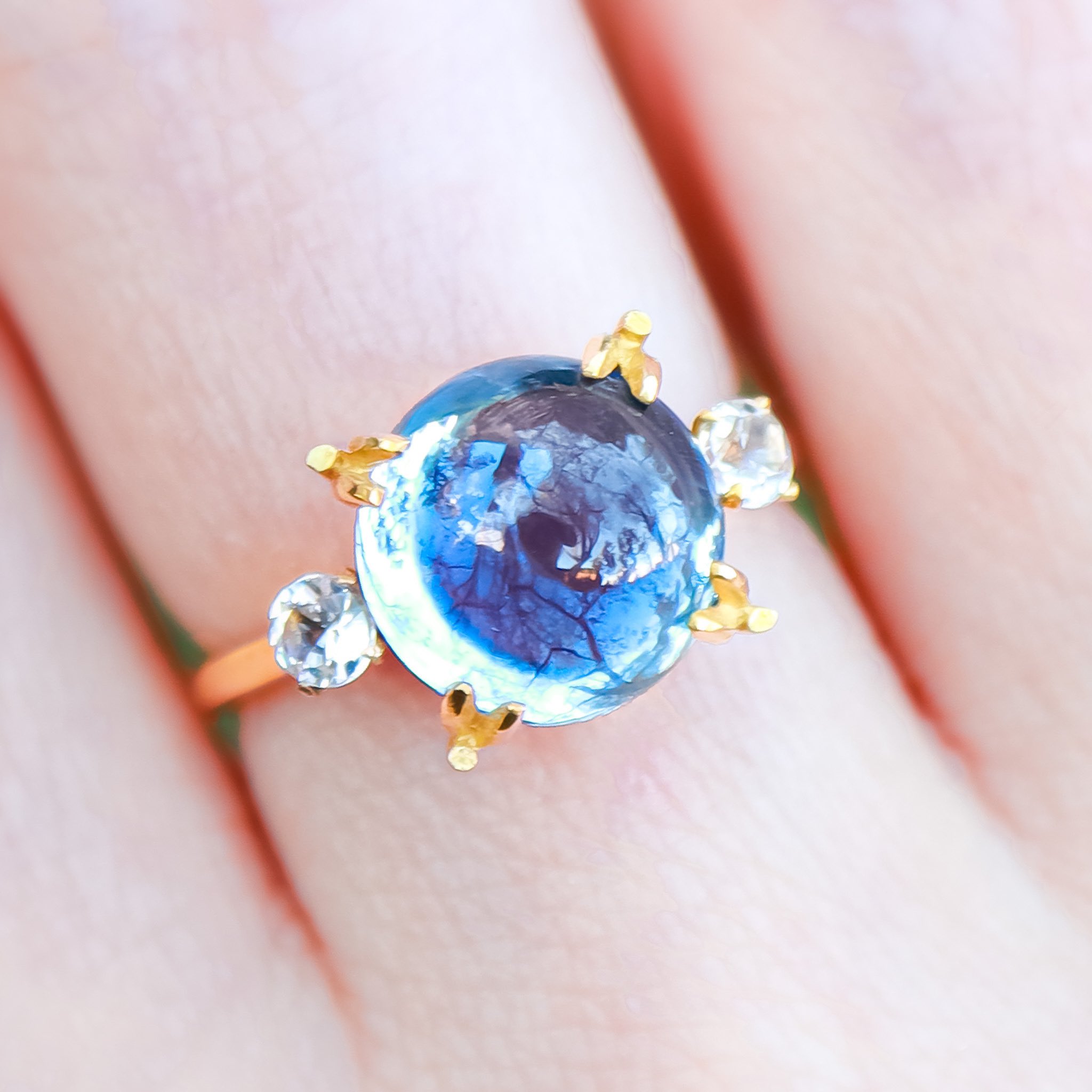 ロイヤルブルーサファイア0.53ct リング