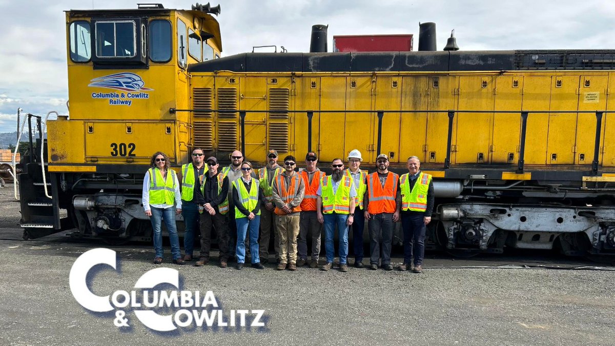 🎉Happy 100th Anniversary to the Columbia &amp; Cowlitz Railway (CLC)!🎉

✨ Here's to many more years of service and success! 🥳