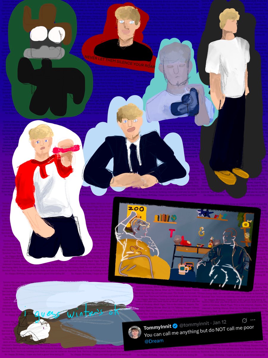 error_intherain's tweet photo. HAPPY BIRTHDAY TOMMY
#tommyinnitfanart #tommyinnit #tomsimons
He’s done so much cool stuff so I did some quick sketches https://t.co/d7Ky3wGT4O