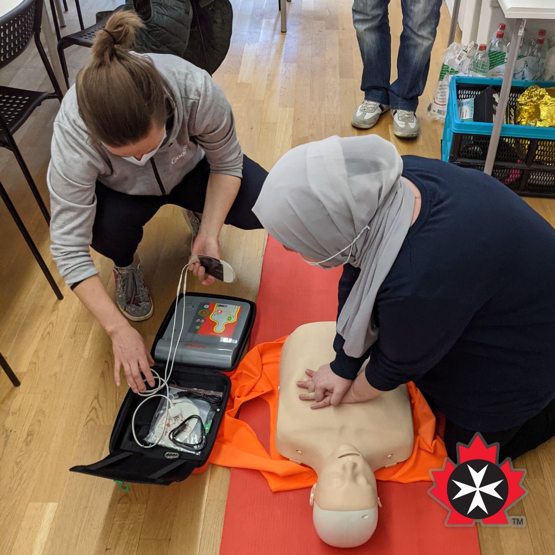 Be the help until help arrives. Get first aid trained today — it could save a life. Sign up at sja.ca

#FirstAid #cprsaveslives #Ontario