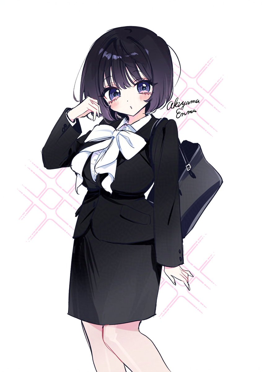 「新卒のあ先輩#のあ先輩はともだち 」|あきやまえんま😈のイラスト