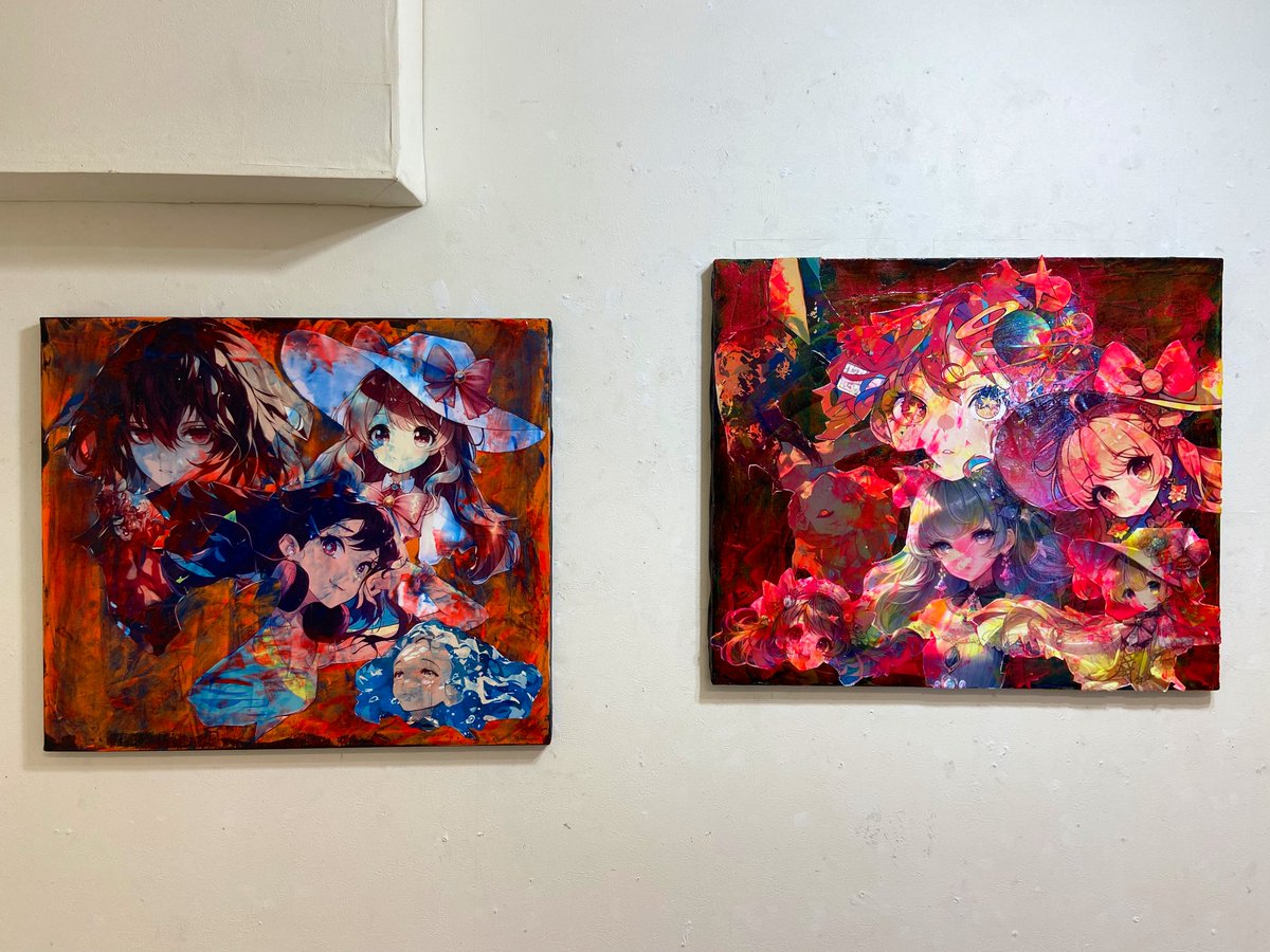 AKANESASU0214's tweet photo. River Coffee &amp; Gallery『Meltdown』

小泉詩恩@sionkoizumi 

タイトル通りコラージュが融解していました。

要素が多いにも関わらず、発散せずに作品が纏まっているので鑑賞していて不思議な感覚になりました。

どのように制作しているのか興味が尽きません。聞いてみたいです。

4/13(日)まで。 https://t.co/PFaYPTQluF