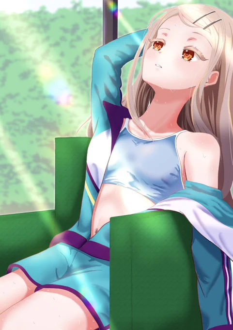 練習#学園アイドルマスター #篠澤広 #イラスト 