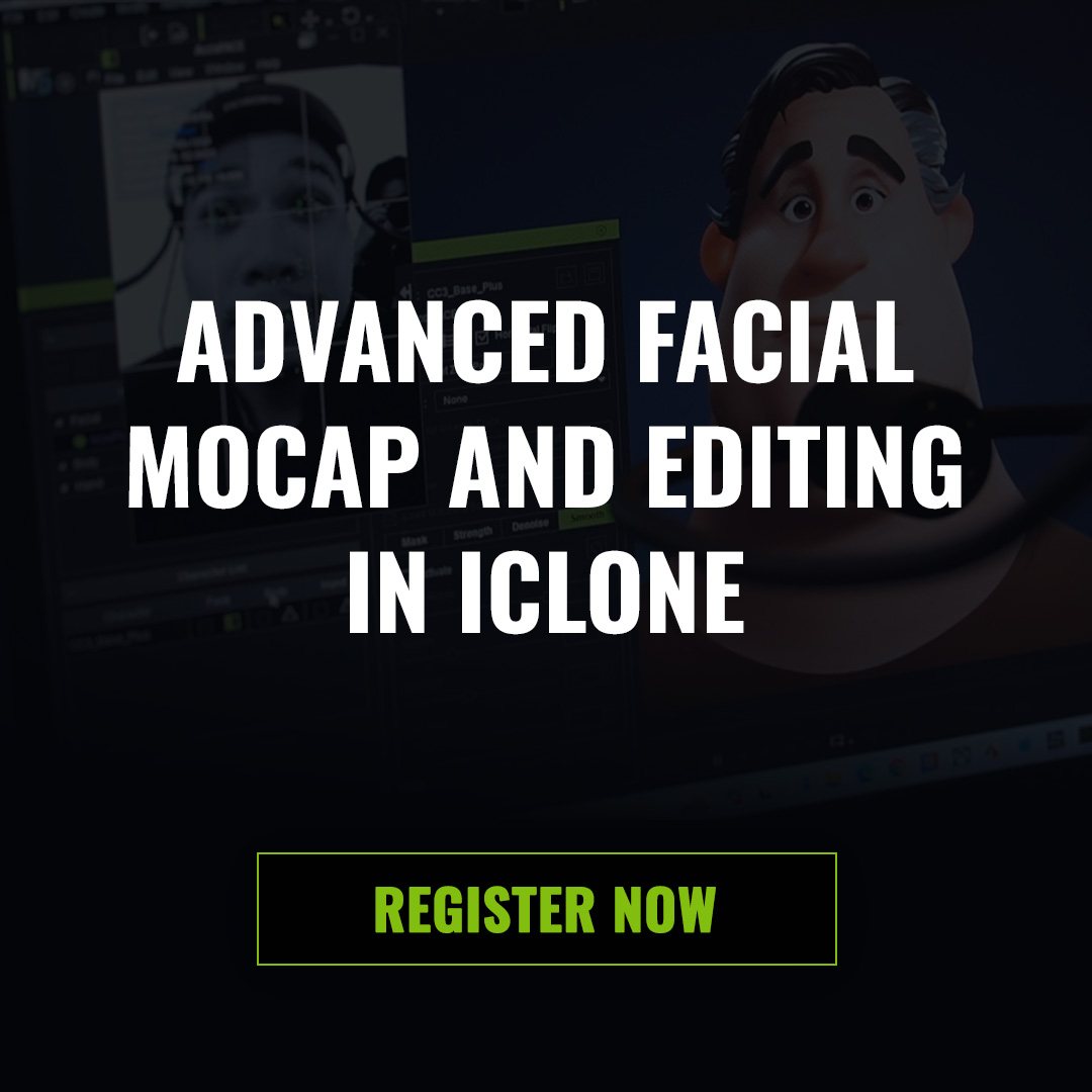 reallusion's tweet photo. Create stunning facial performances in minutes with #AccuFace, iPhone Live Face, and #AccuLips! Become an expert in mocap editing using #iClone by grabbing some tips from our FREE webinar! 👨🏻‍💻
https://t.co/DEPVLiyjXx
#motioncapture #FacialMocap #freewebinar https://t.co/VANrVOYHhG