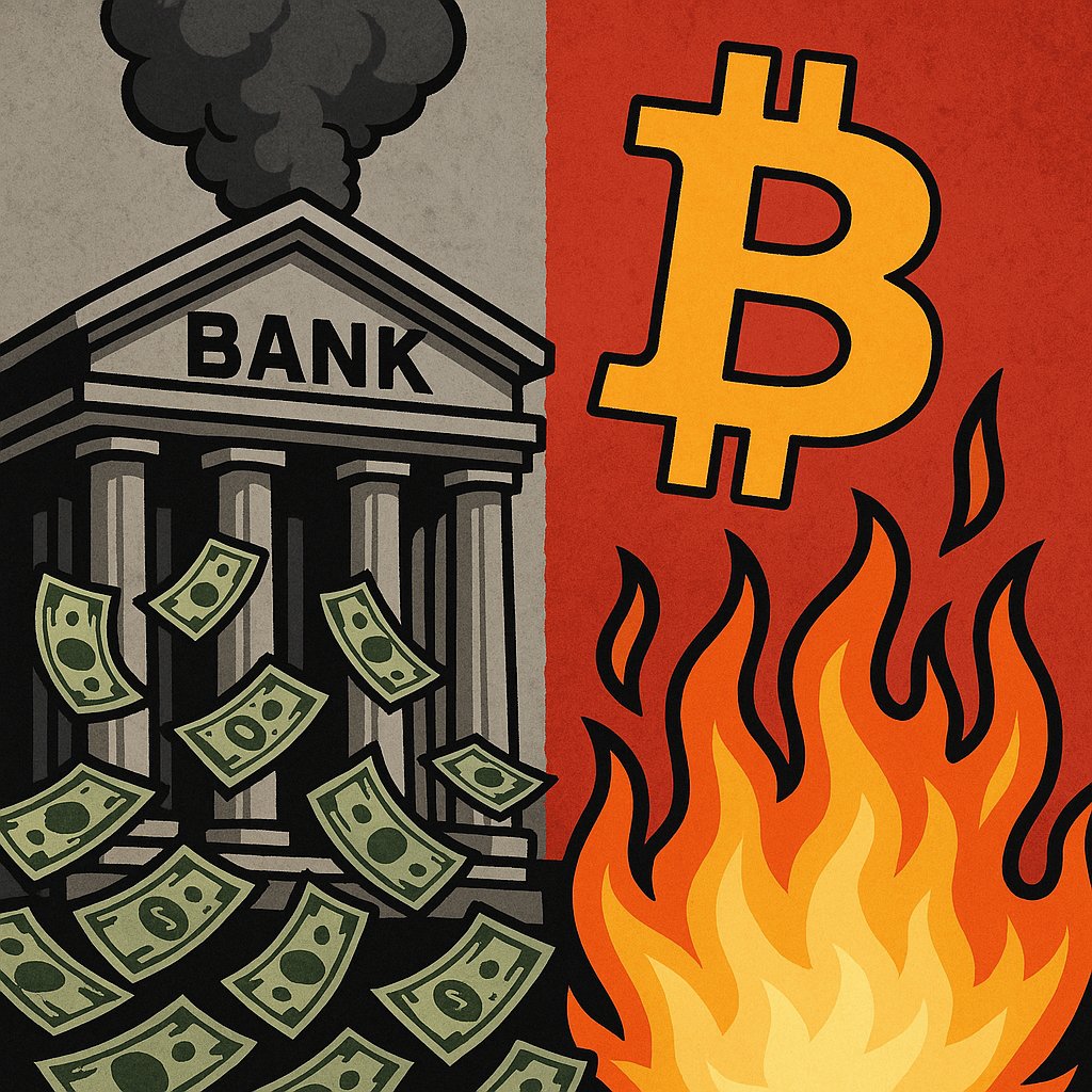 🧵 The global financial system is rigged. Banks and governments have been printing money at will, inflating their own wealth while the rest of us get crushed under inflation. But crypto is here to flip the game. 🔥