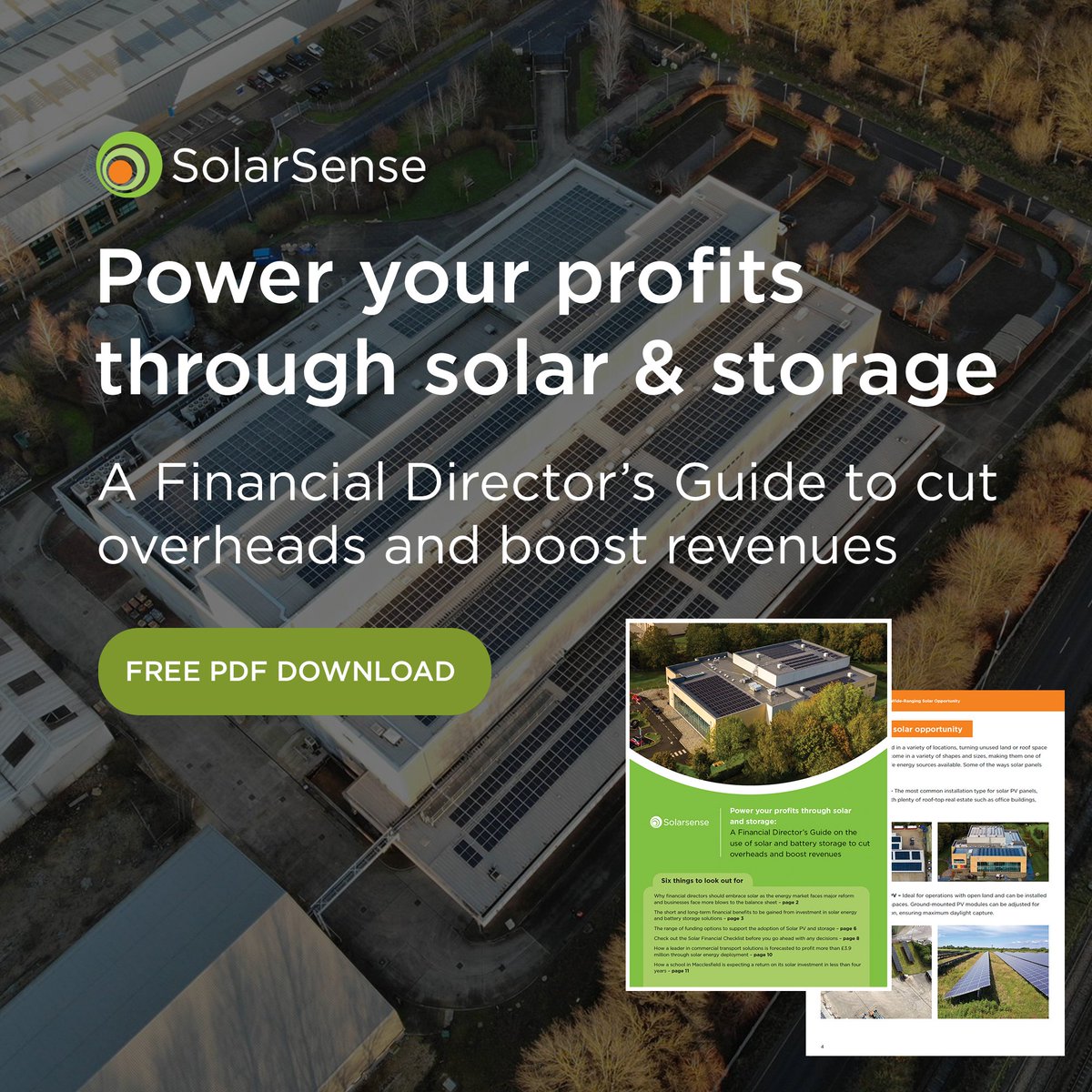 Download your Free Financial Director’s Guide to learn how a leader in commercial transport is set to profit over £3.9 million by deploying solar PV.

🔗 Download Your Free Guide: solarsense-uk.com/finance-direct…

#Finance #FinancialDirectors #EnergySavings #SolarPV #BatteryStorage