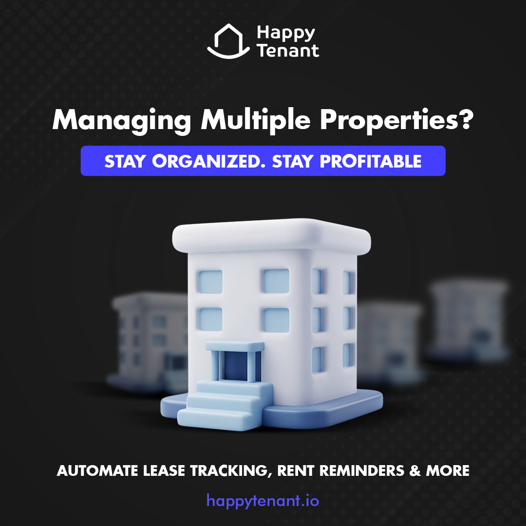 Turn disorganized operations into streamlined success with happytenant.io
#PropertyManagement #LandlordLife #RentalIncome #RealEstateInvesting #HappyTenant #PropertyManagers #LandlordsOfInstagram #SmartLandlord #RealEstateTips #PassiveIncome #MultiPropertyManagement