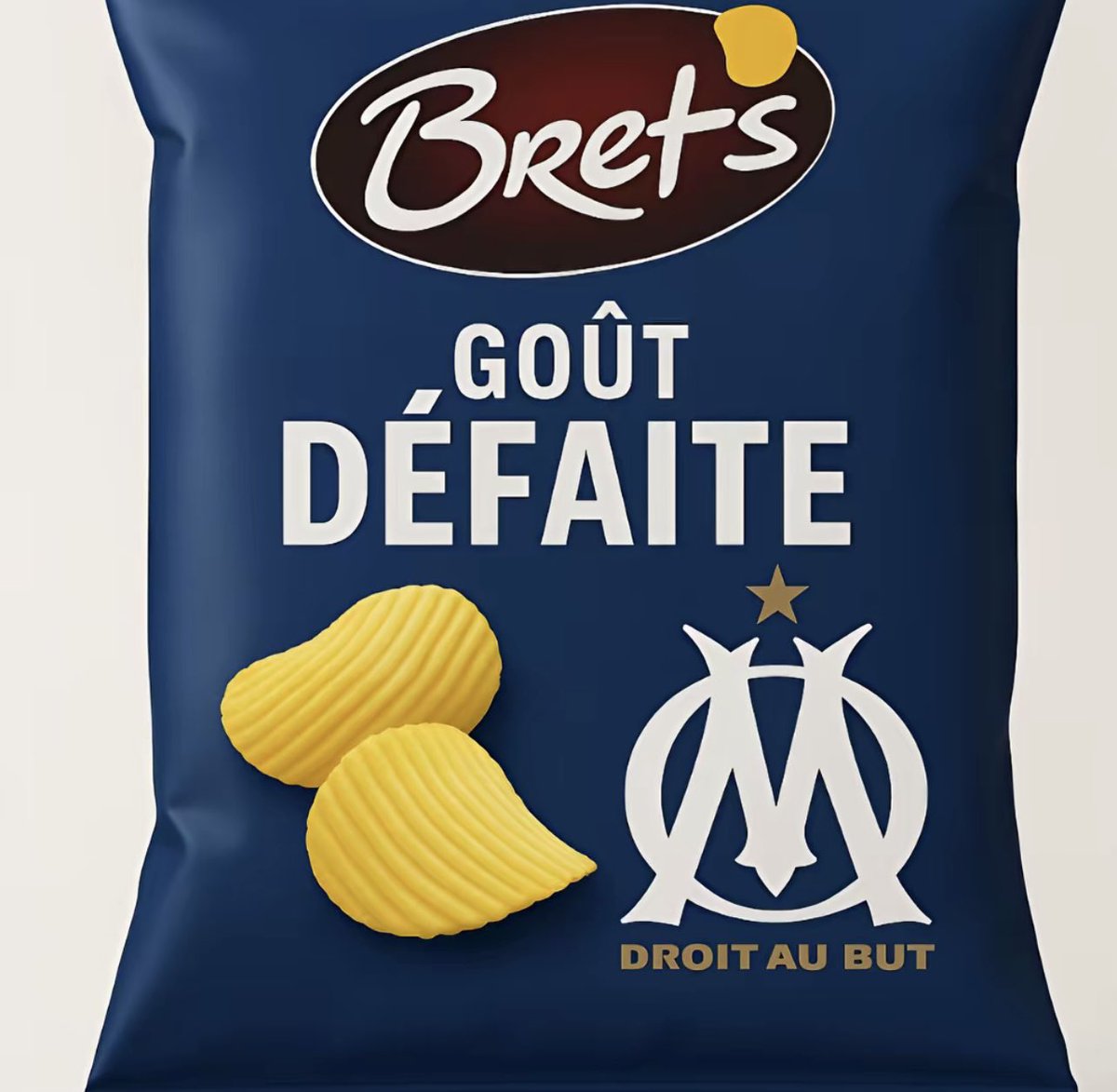 BORDELAISBACKX8's tweet photo. Chips dégueulasse et fade, à l’image de leur club sans âme, sans trophée #Disette 🤢😭 https://t.co/gSKi4KNnPg