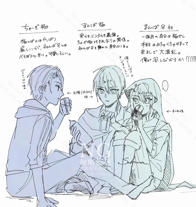 ⚠︎女体化⚠︎
おまけ
仲は良い 