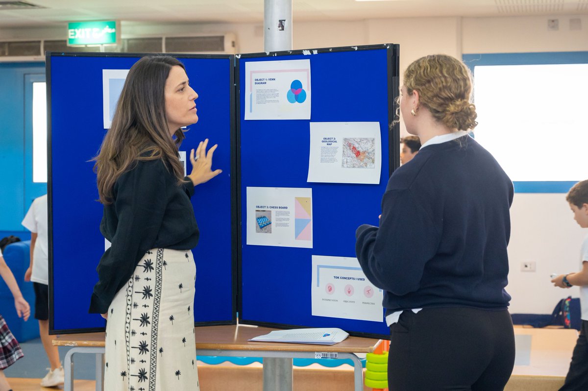 sekqatar's tweet image. Today’s TOK Exhibition was a celebration of our Grade 11s as Thinkers, Communicators, and Reflective learners! 💡🌍 Thank you to the parents who joined us—and a big thank you to Mr. Olek for organising this meaningful event! #IBLearnerProfile #TOK #IBDiploma