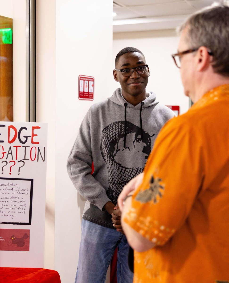 cactweets's tweet image. Our IB students put knowledge on display at the Theory of Knowledge Exhibition! This class challenges students to think critically about knowledge, evidence, and perspective—shaping them into thoughtful, inquisitive learners.
#TOK #IBDP #TheCACWay