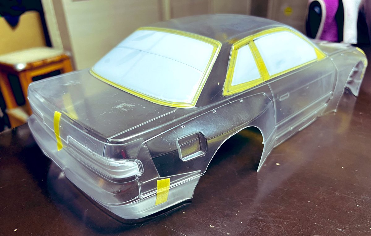 kaie2023's tweet photo. 目が疲れた😮‍💨

#addicton #ラジコン
 #S13シルビア
#Mシャーシ https://t.co/SJraV81pLx