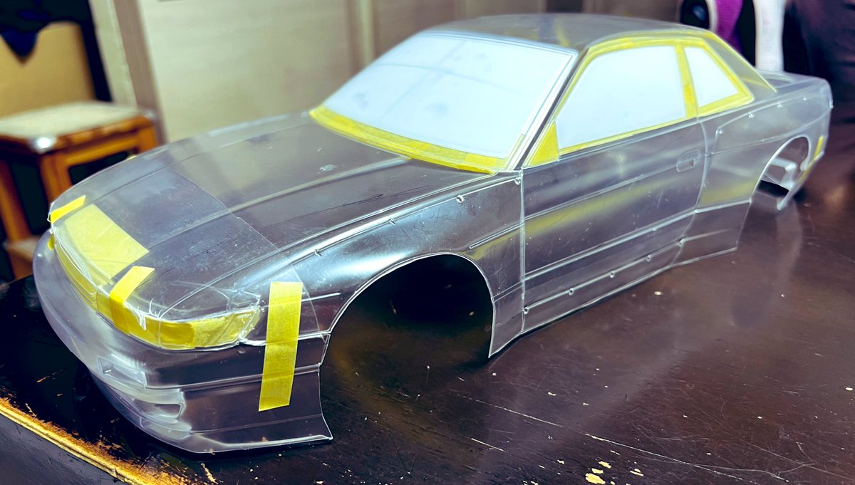 kaie2023's tweet photo. 目が疲れた😮‍💨

#addicton #ラジコン
 #S13シルビア
#Mシャーシ https://t.co/SJraV81pLx