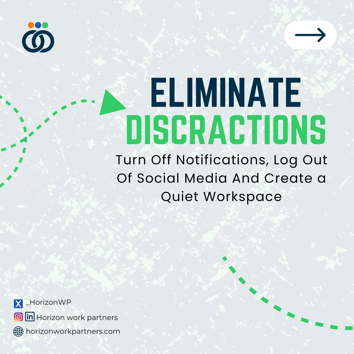 _HorizonWP's tweet photo. Struggling to stay focused and productive throughout your workday?

Here are some tips to help you stay productive, focused, and in control of your time.

Follow Horizon Work Partners for practical insights that power your workday.
———-
#HorizonWorkPartners #WorkdayTips #Career https://t.co/fCkrb5W1Mi