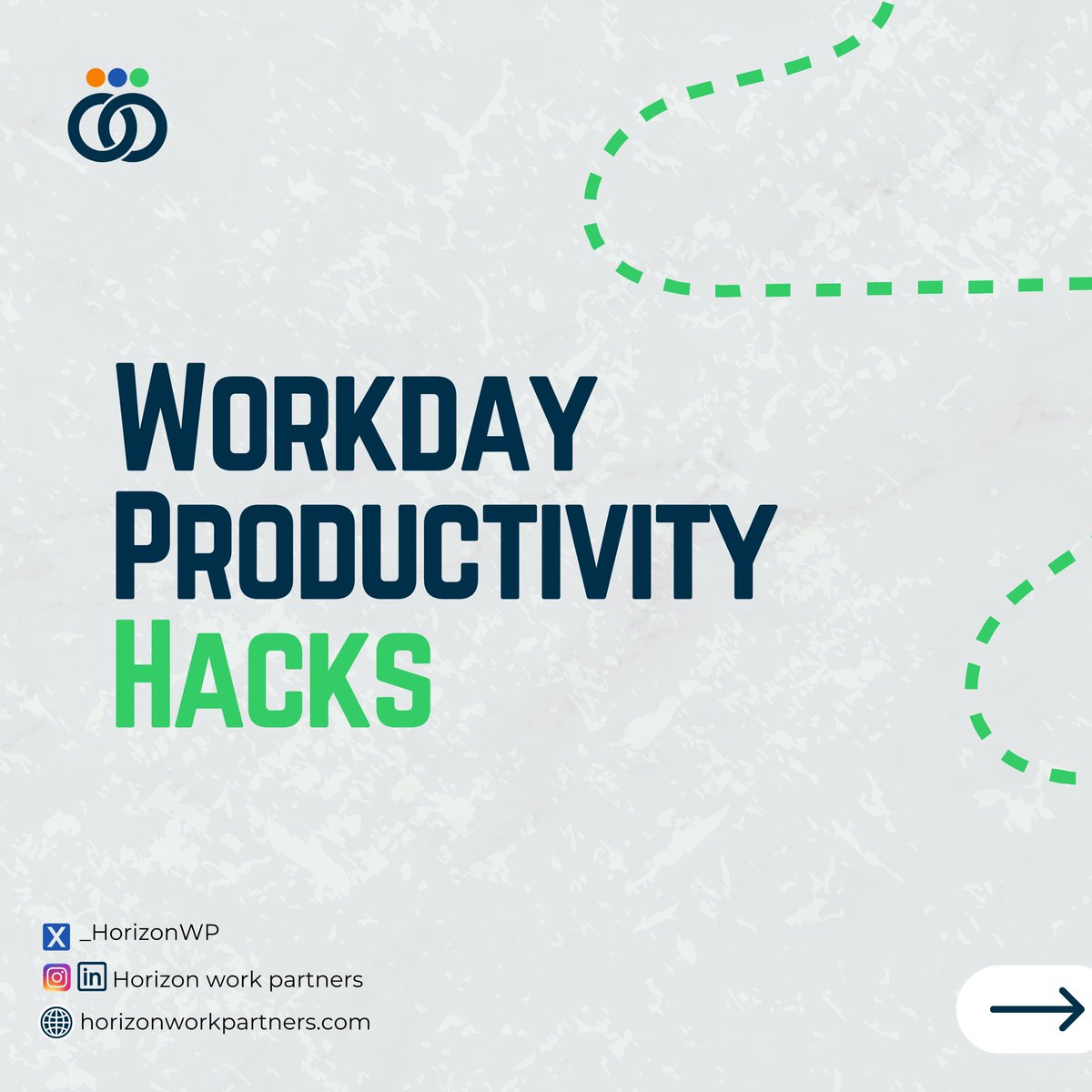 _HorizonWP's tweet photo. Struggling to stay focused and productive throughout your workday?

Here are some tips to help you stay productive, focused, and in control of your time.

Follow Horizon Work Partners for practical insights that power your workday.
———-
#HorizonWorkPartners #WorkdayTips #Career https://t.co/fCkrb5W1Mi