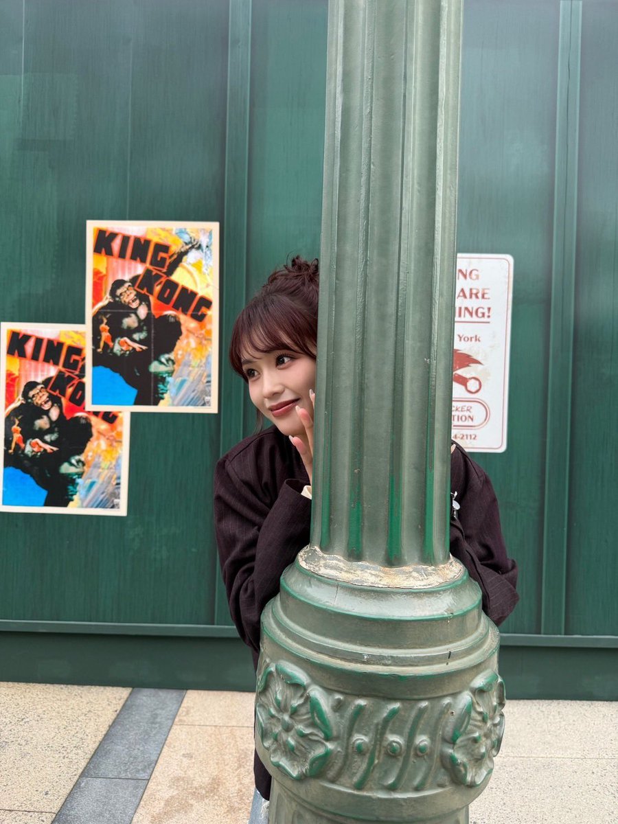 official__ME_I_'s tweet photo. 人生初！行ってきたっ☆*:.｡
ジェットコースターで大阪LOVERを大熱唱したのは初めてだよ笑
大阪ラブ🫶

#RAN 
#ME_I #ミーアイ https://t.co/bwmLn67F08