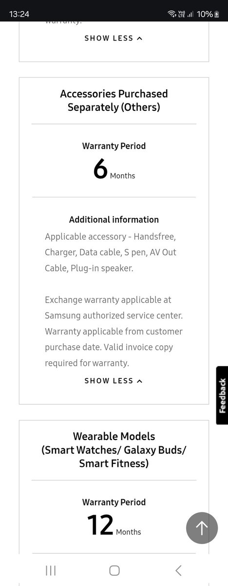 ShresthHRC's tweet photo. @SamsungIndia I've purchased spen with cover for my fold5, spen stopped working from last 2 months and I'm still left with the warranty as per samsung I.e 6 months but service center is telling their system is showing 3 minth warranty. How? @PMOIndia @jagograhakjago @Samsung https://t.co/OMngIZIAbV