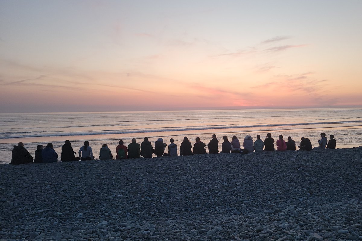 Arthog Day 2 - A day in the sun in the sea sup-boarding, ice creams and finishing the day off with a night walk.