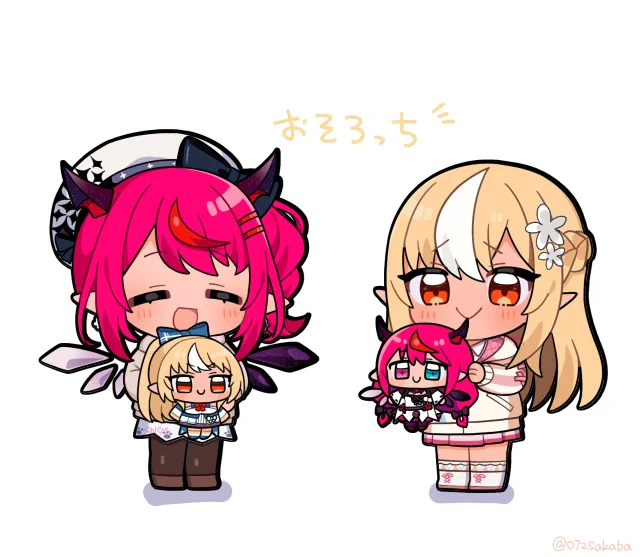 フレアイリスとぬいぐるみ#しらぬえ #IRySart 
