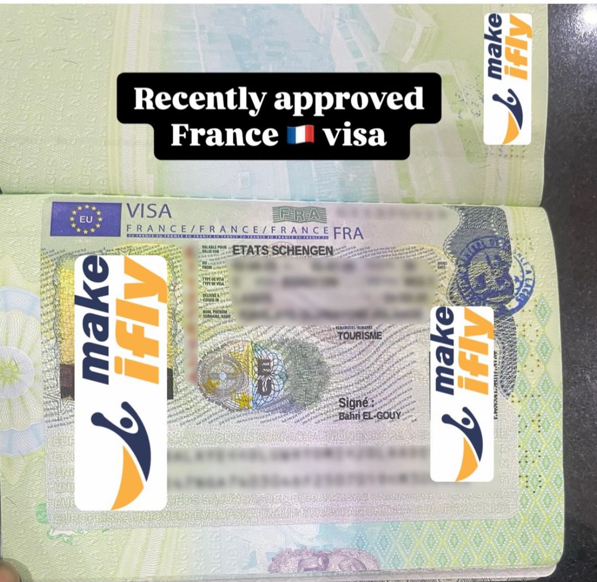 makeifly's tweet photo. France, here I come! 🇫🇷  ✈️  My #makeifly visa just arrived and I'm officially ready to explore all the beauty and charm this country has to offer.  Can't wait to share my adventures!  #travel #France #travelgram #makeifly https://t.co/ixvp05jPQn