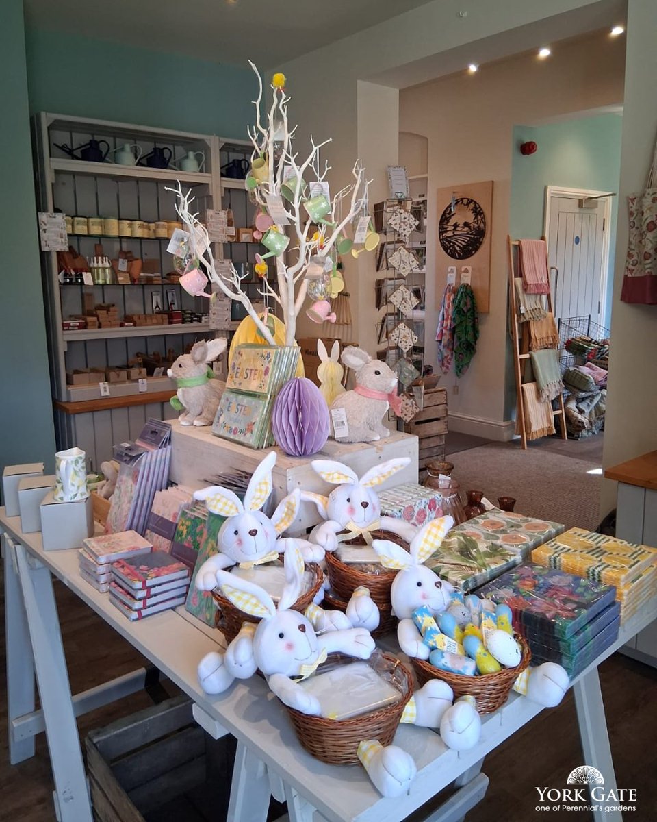 YorkGateGarden's tweet image. Looking for a little Easter treat? 🌼

Pop into our York Gate gift shop for garden-inspired gifts, stationery, tools &amp;amp; more 🐣🌿

Or shop online &amp;amp; support @PerennialGRBS with every purchase:
shop.perennial.org.uk/collections/sp…
#PerennialsGardens #EasterGifts #Adel