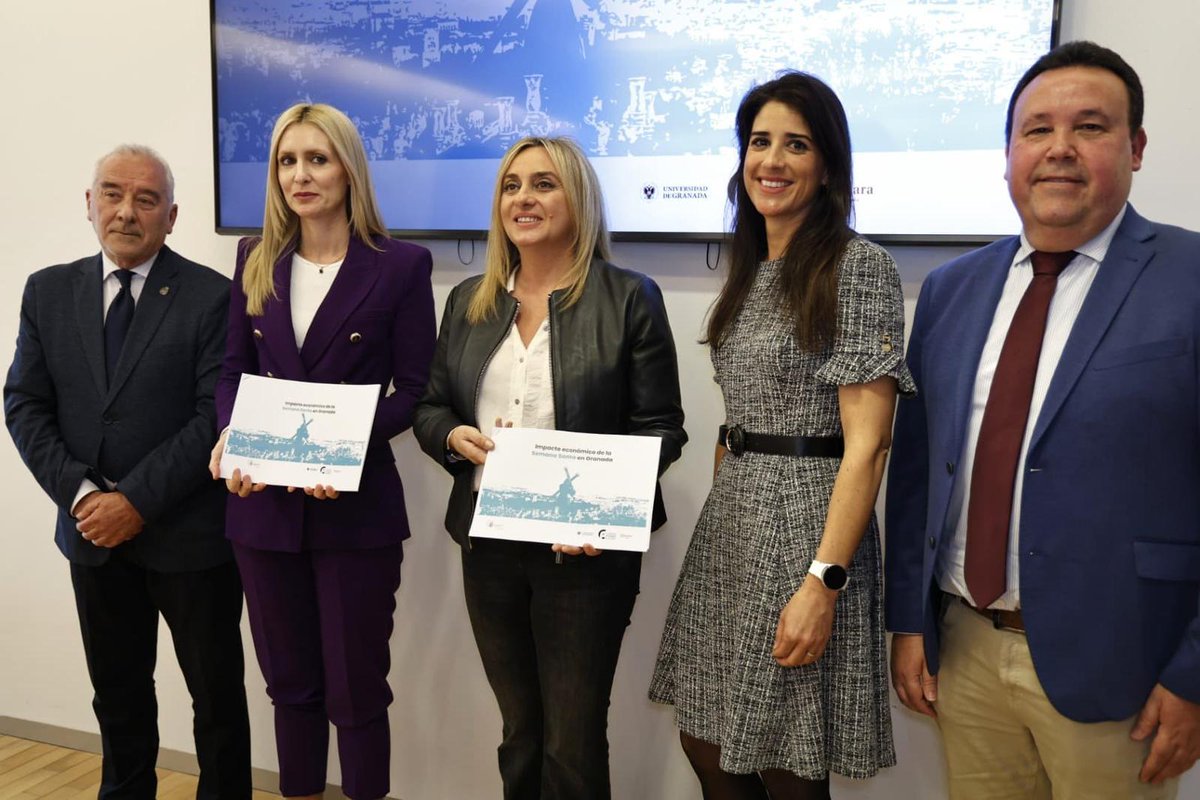 marifrangr's tweet photo. ✅Nuestra #SSantaGR genera un impacto económico de 141 mill€ y más de 1.400 empleos, según el estudio de @CanalUGR y @CCGranada que hoy presentamos
El 43,7% de las 117.635 personas que visitaron la ciudad el pasado año vinieron atraídos por la Semana Santa
#Granada2031🗝️ https://t.co/Z88yExXHaH