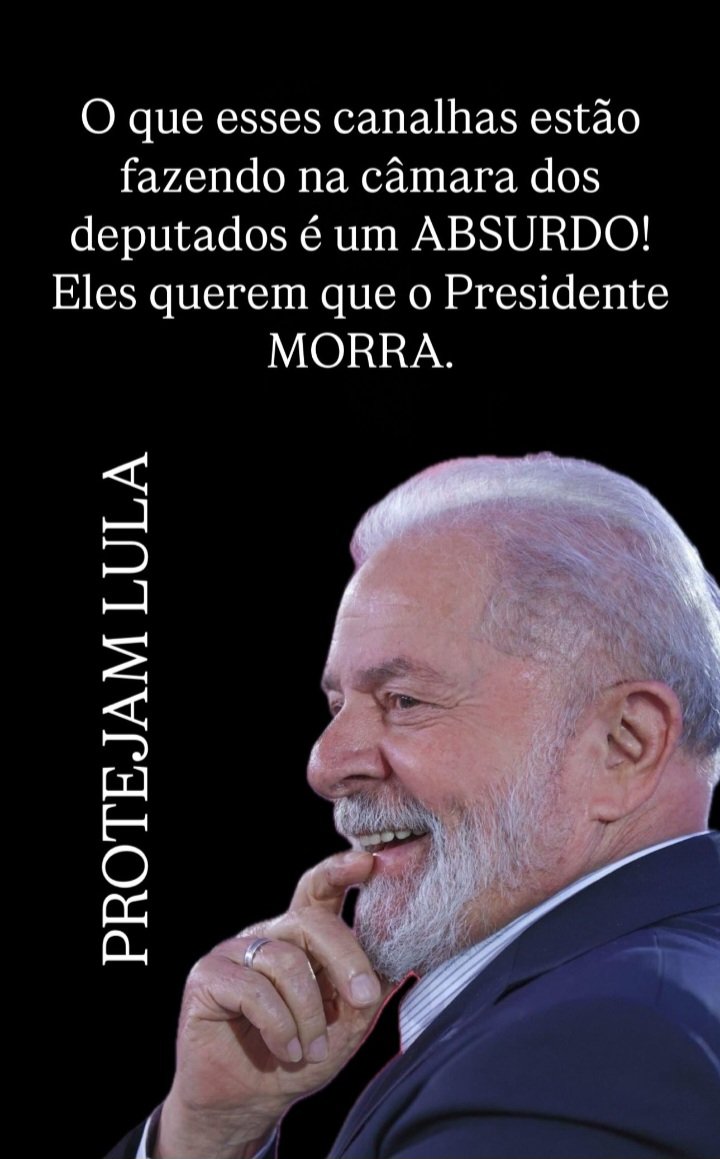 PROTEJAM LULA DAS GARRAS DO INIMIGO