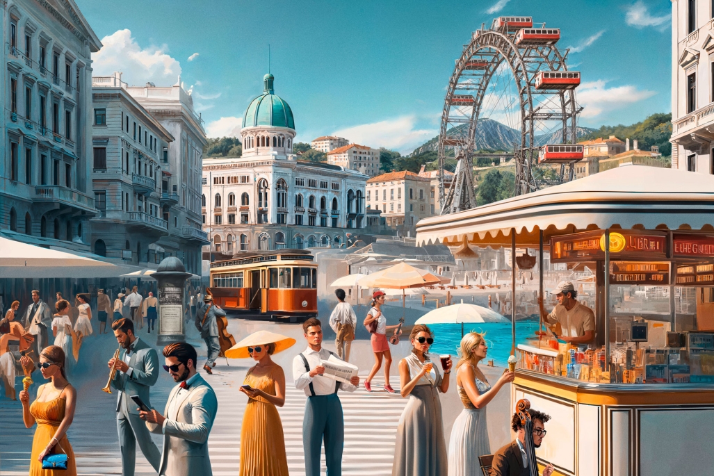 Un aperitivo musicale offerto dai Wiener Symphoniker: la grande orchestra giovedì 10 aprile “invade” Trieste dalle 16: splendida musica nei suoi luoghi più tipici, da Piazza dell’Unità al Molo Audace, dai caffé storici al museo teatrale discover-trieste.it/vivi/trieste-n…
#PrimaveradaVienna