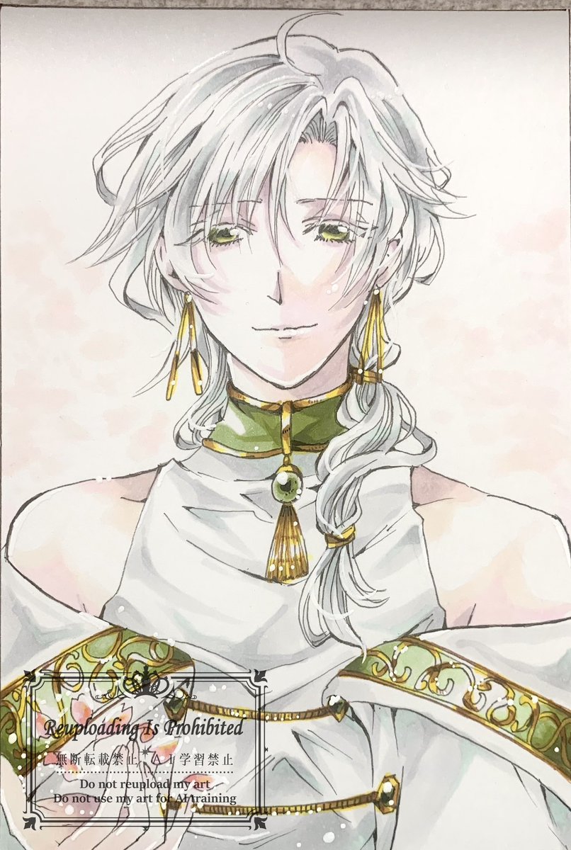umeboshitter's tweet image. オリジナルキャラ。「さよなら」