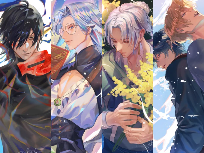 #夢は声に出すと叶う ・Vママになりたい! ・ジャケ写を担当してみたい! ・大好きなイラストレーターさんと一緒にお仕事がしたい! 叶うといいなと思いつつ日々描き描きしてます