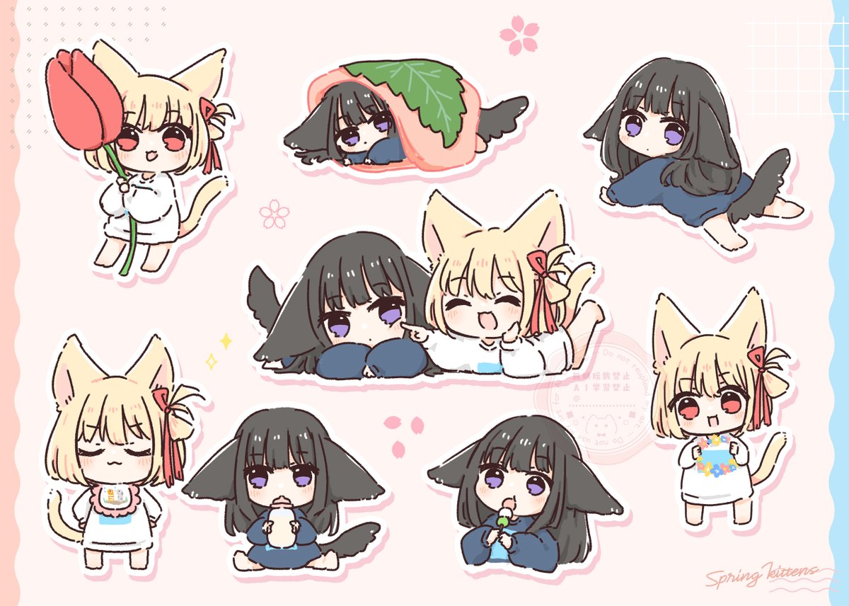 🐈🐈‍⬛🌸