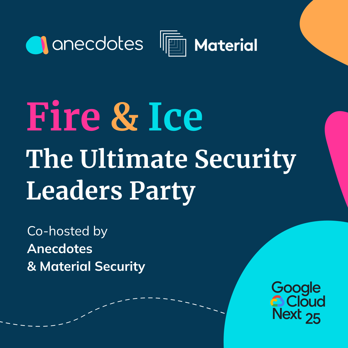 Anecdotes (@anecdotes_ai) on Twitter photo 🚨 Tonight’s the night: Fire & Ice for Security Leaders
Co-hosted with <a href="/material_sec/">Material Security</a>
Ready to mix & mingle with the sharpest minds in GRC and security? Join us for a speakeasy-style Happy Hour at <a href="/googlecloud/">Google Cloud</a> Next—with craft cocktails and cozy conversation at 1923 Prohibition 🚨 Tonight’s the night: Fire & Ice for Security Leaders
Co-hosted with <a href="/material_sec/">Material Security</a>
Ready to mix & mingle with the sharpest minds in GRC and security? Join us for a speakeasy-style Happy Hour at <a href="/googlecloud/">Google Cloud</a> Next—with craft cocktails and cozy conversation at 1923 Prohibition