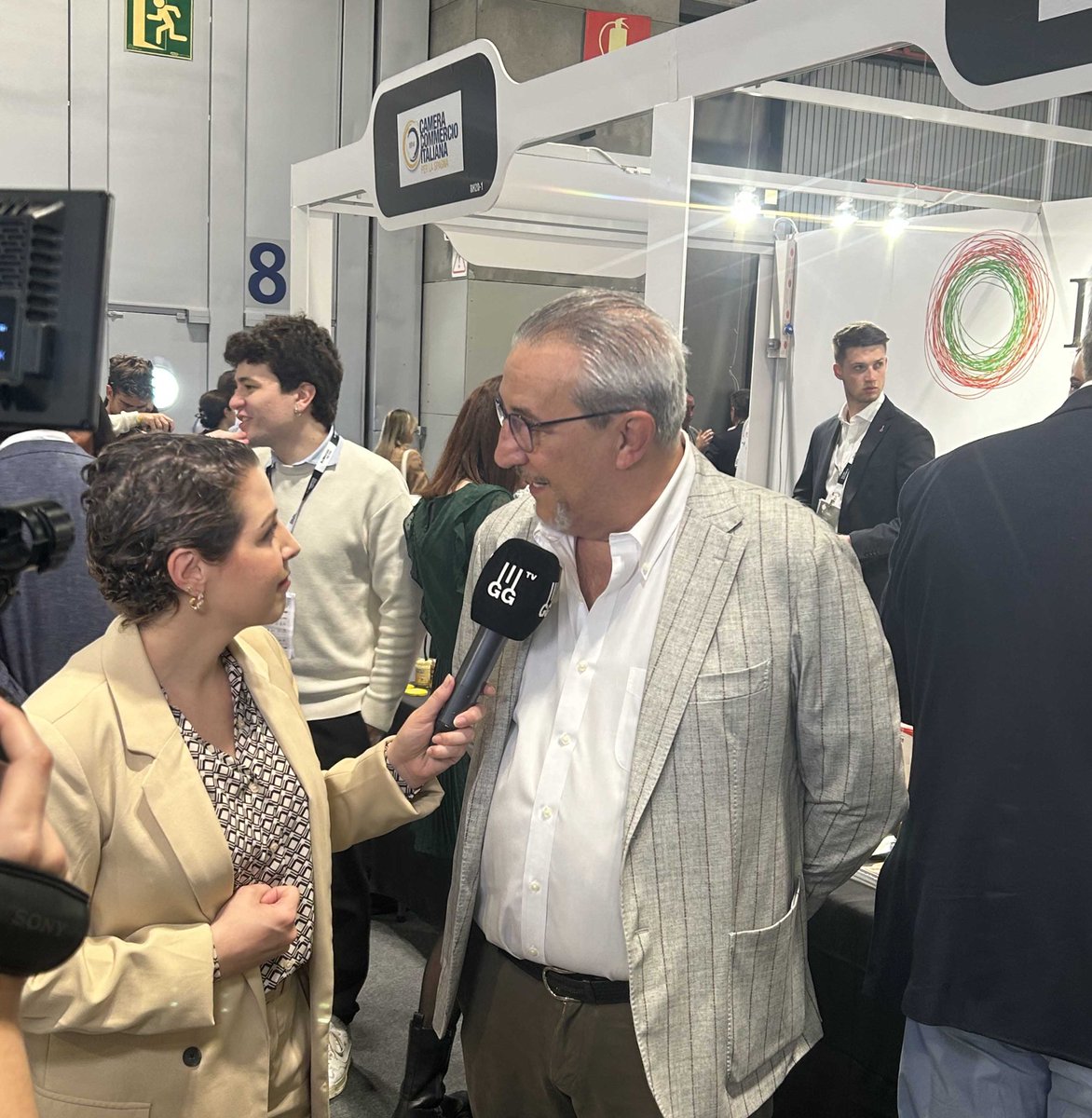 🎤Entrevista a nuestro presidente, <a href="/MarcoPizzi14/">Marco Pizzi</a>, en el #salongourmets de #Madrid.
👉  shorturl.at/NfqpA

#SG25 #madeinItaly #gastronomía