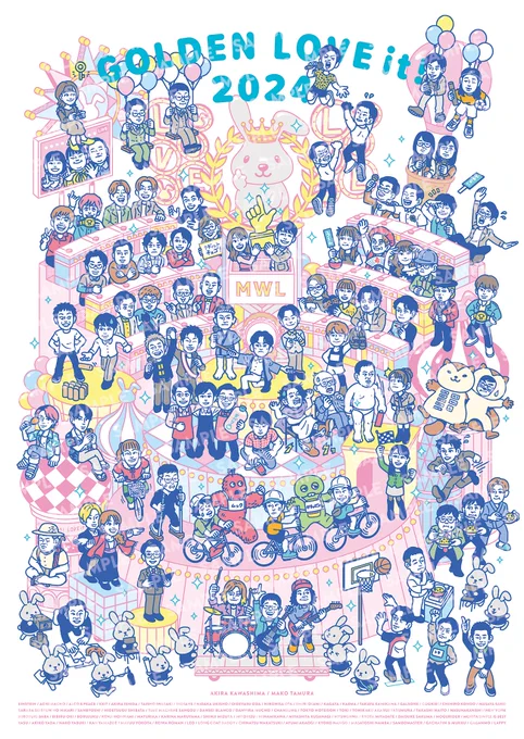 Tシャツが続々届いてるみたいです実は放送の後、駆けつけて来られたLEOさんと、MWL1位を獲られた盛田シンプルイズベストさんとみょんふぁさんを追加しました 